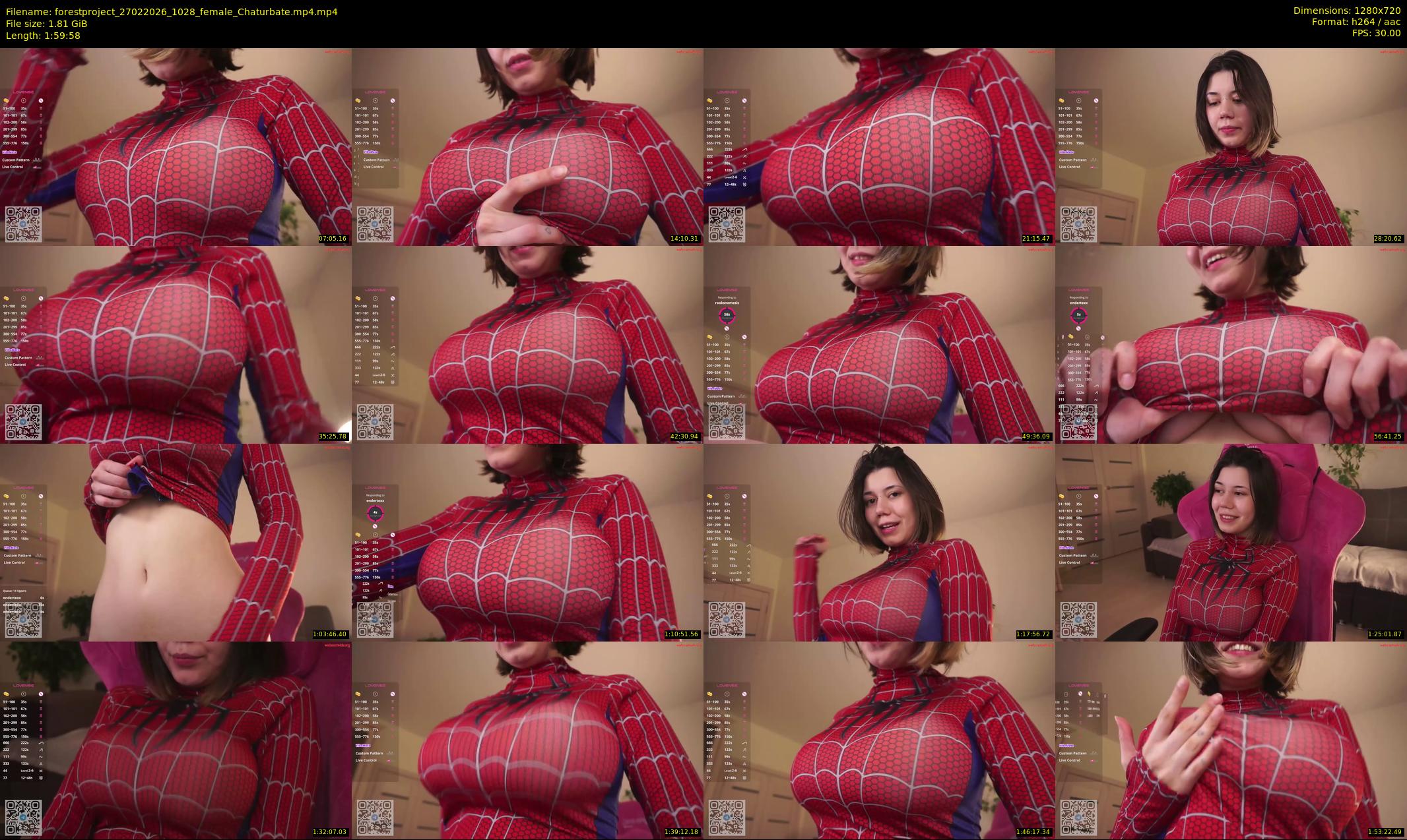 forestproject — 120 minute Chaturbate female cam show recording, 720p, Feb 27, 2026