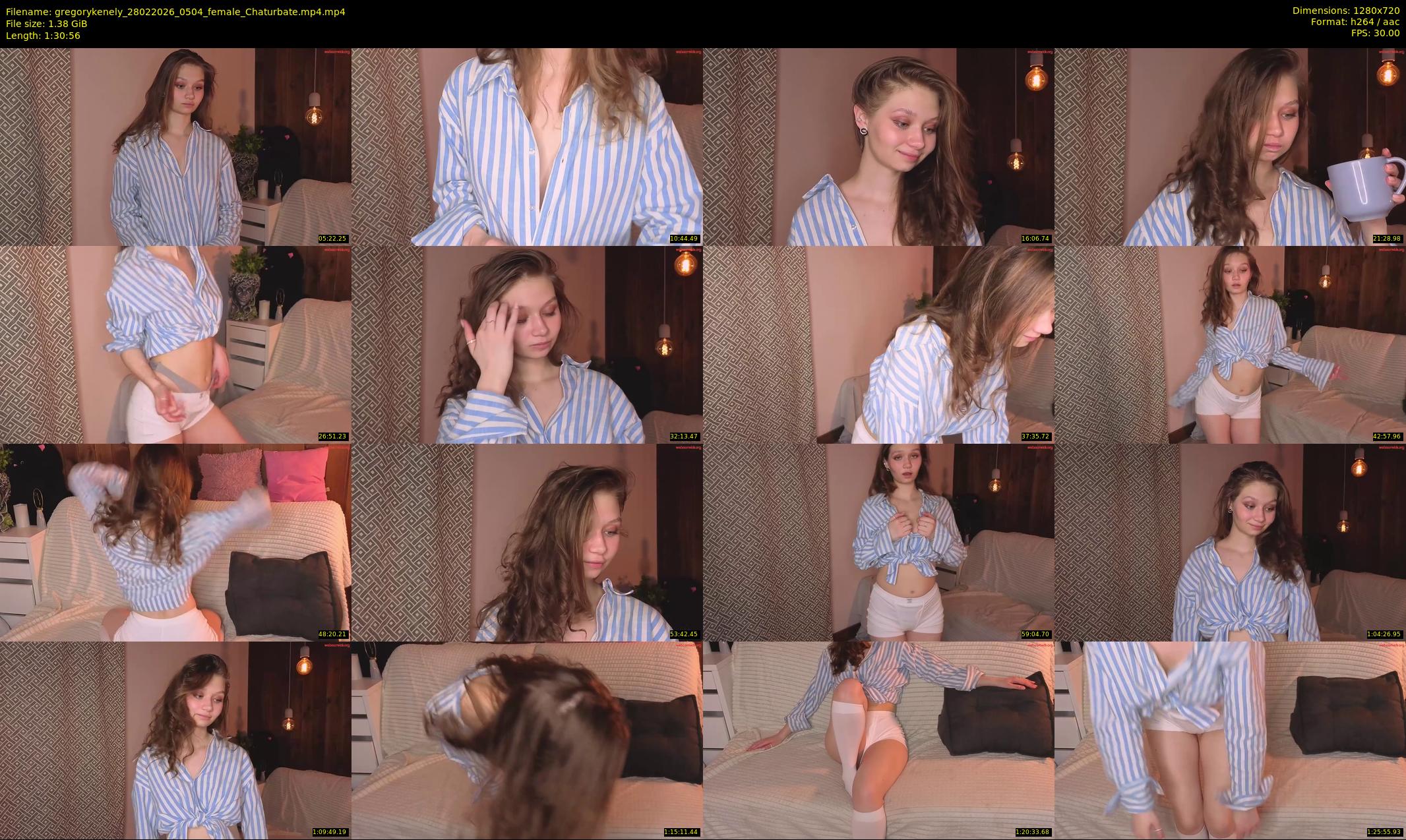 gregorykenely — 91 minute Chaturbate female cam show recording, 720p, Feb 28, 2026