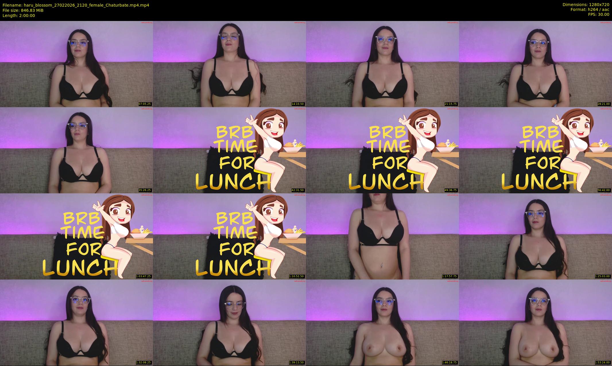 haru_blossom — 120 minute Chaturbate female cam show recording, 720p, Feb 27, 2026
