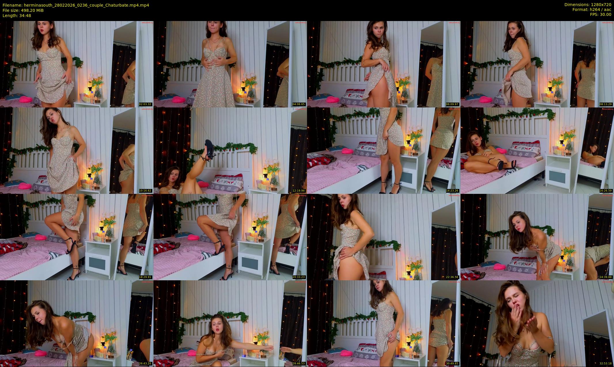 herminasouth — 35 minute Chaturbate couple cam show recording, 720p, Feb 28, 2026