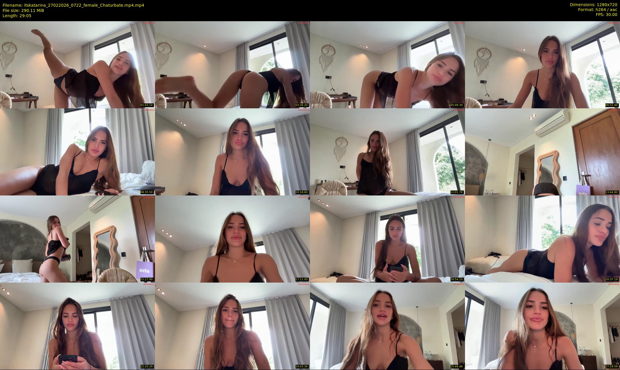 itskatarina — 30 minute Chaturbate female cam show recording, 720p, Feb 27, 2026