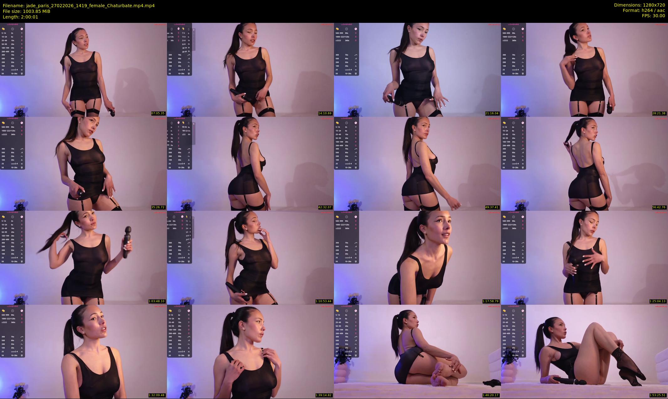 jade_paris — 121 minute Chaturbate female cam show recording, 720p, Feb 27, 2026