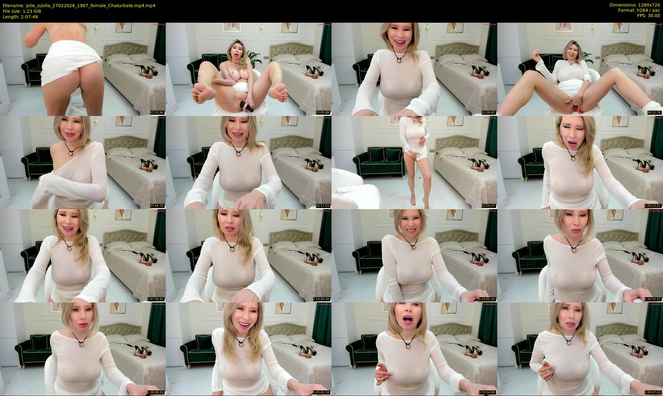 jolie_ozolla — 128 minute Chaturbate female cam show recording, 720p, Feb 27, 2026