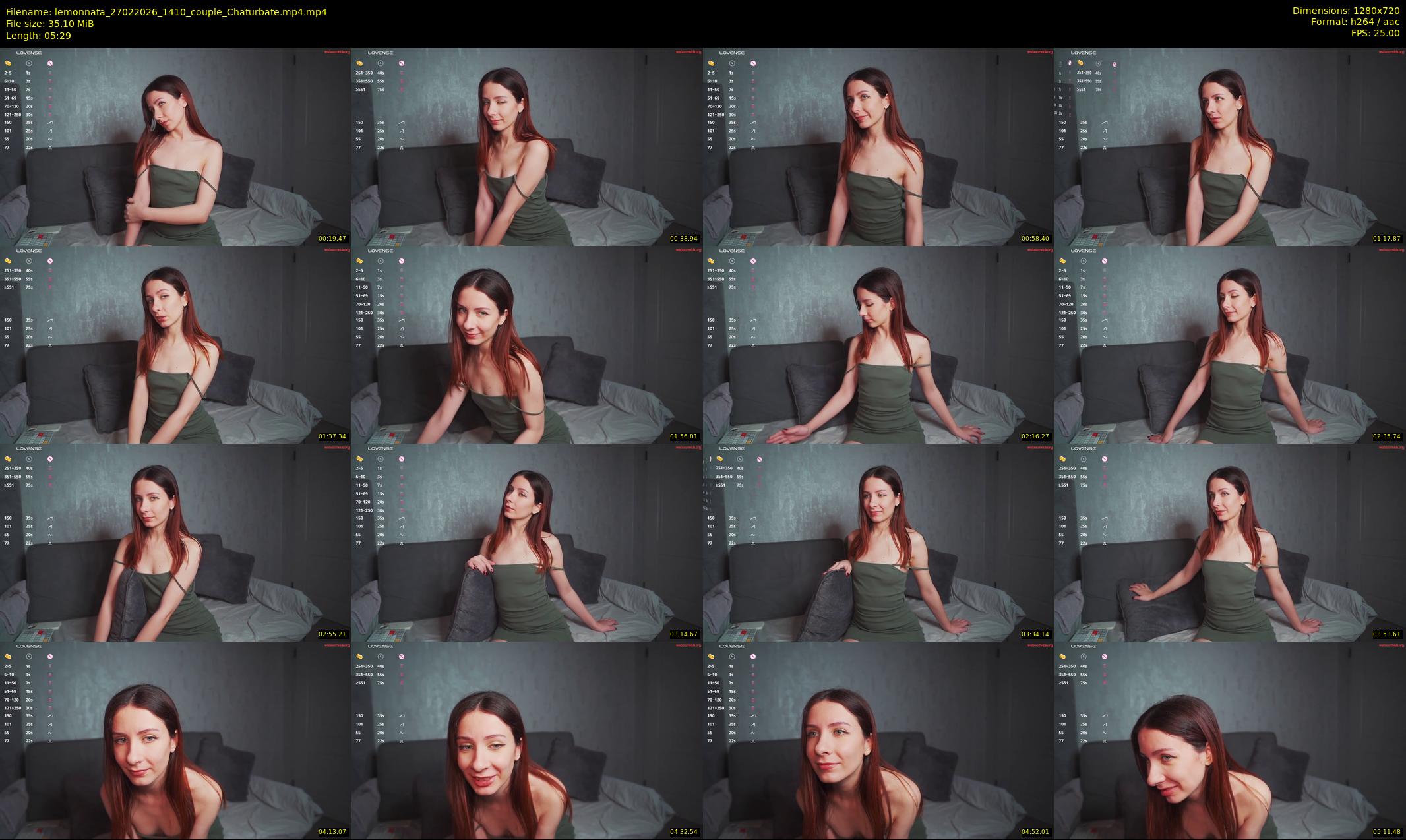 lemonnata — 6 minute Chaturbate couple cam show recording, 720p, Feb 27, 2026