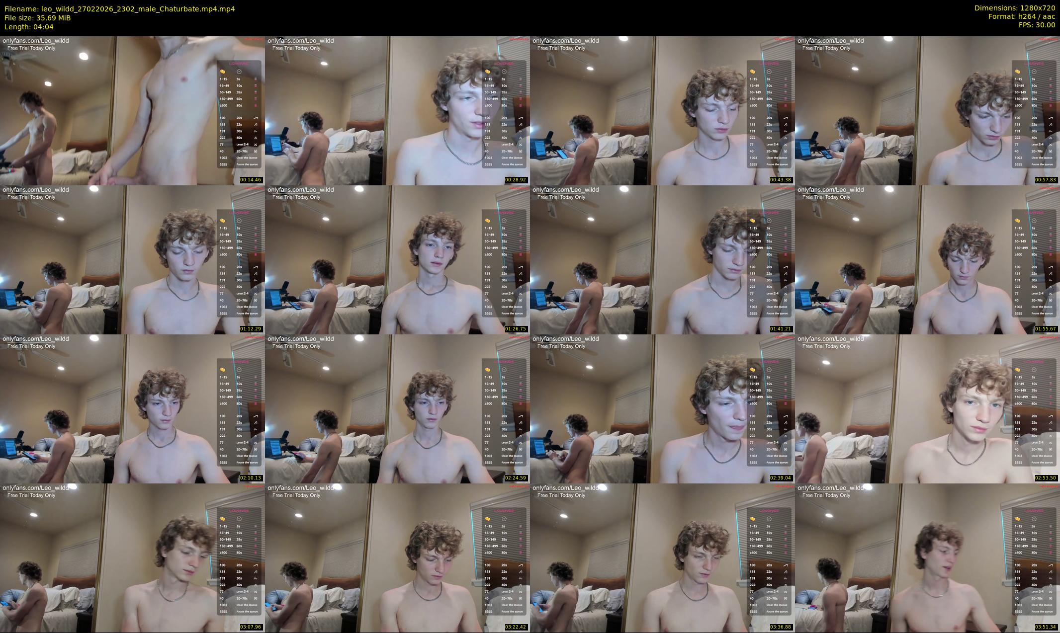 leo_wildd — 5 minute Chaturbate male cam show recording, 720p, Feb 27, 2026