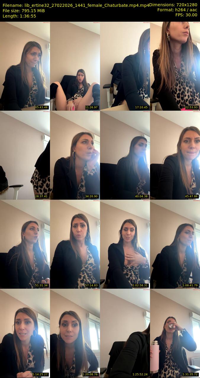 lib_ertine32 — 97 minute Chaturbate female cam show recording, 1080p, Feb 27, 2026