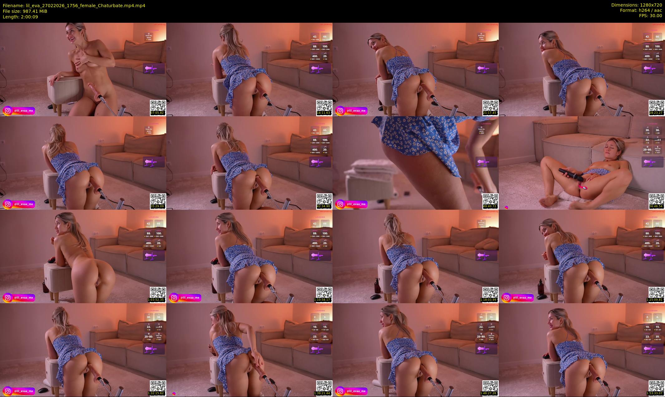 lil_eva — 121 minute Chaturbate female cam show recording, 720p, Feb 27, 2026