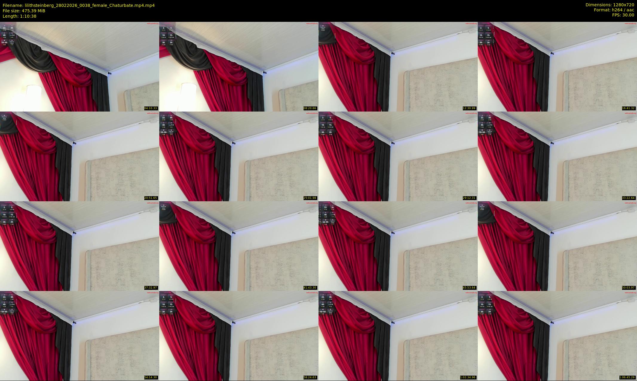 lilithsteinberg — 71 minute Chaturbate female cam show recording, 720p, Feb 28, 2026