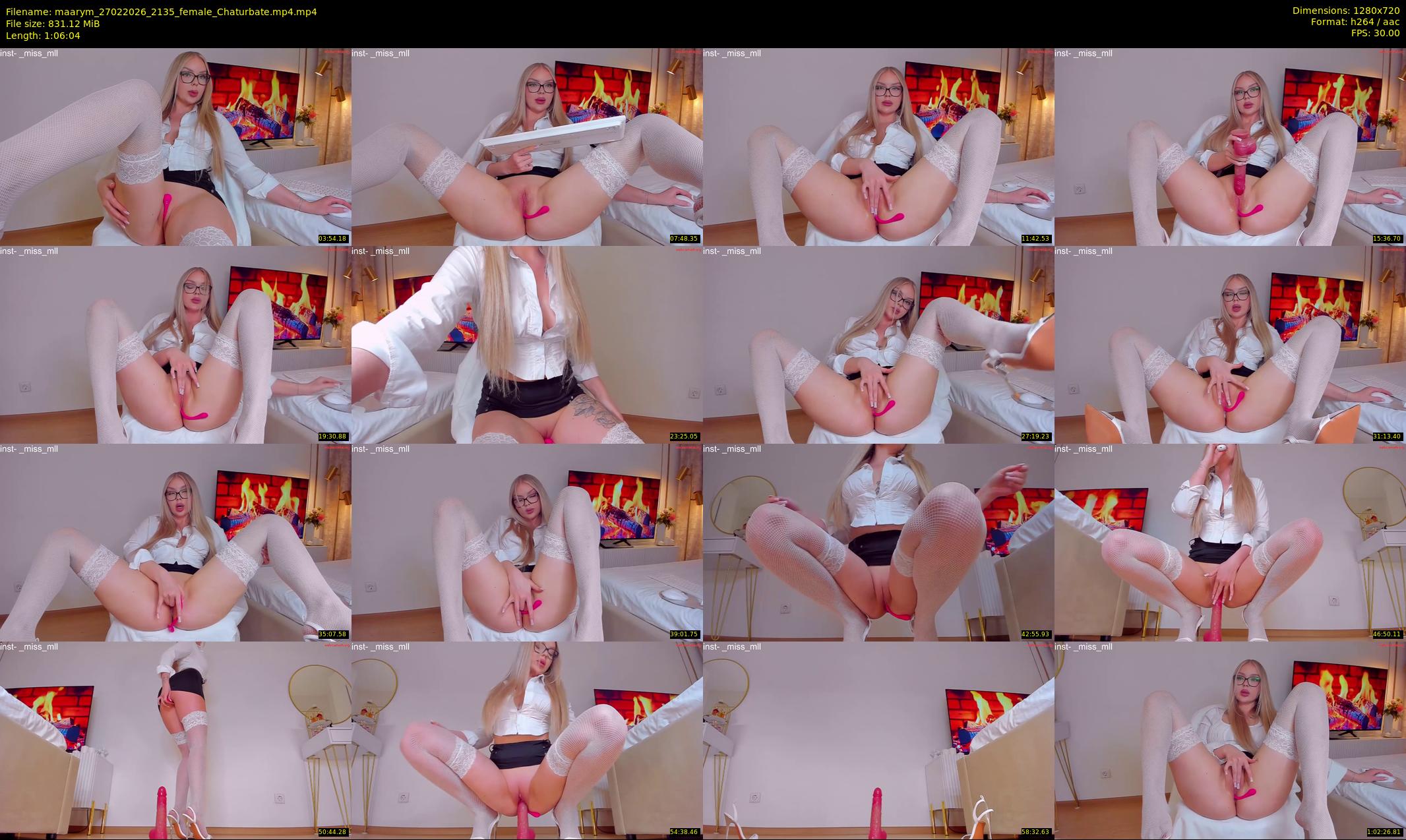 maarym — 67 minute Chaturbate couple cam show recording, 720p, Feb 27, 2026