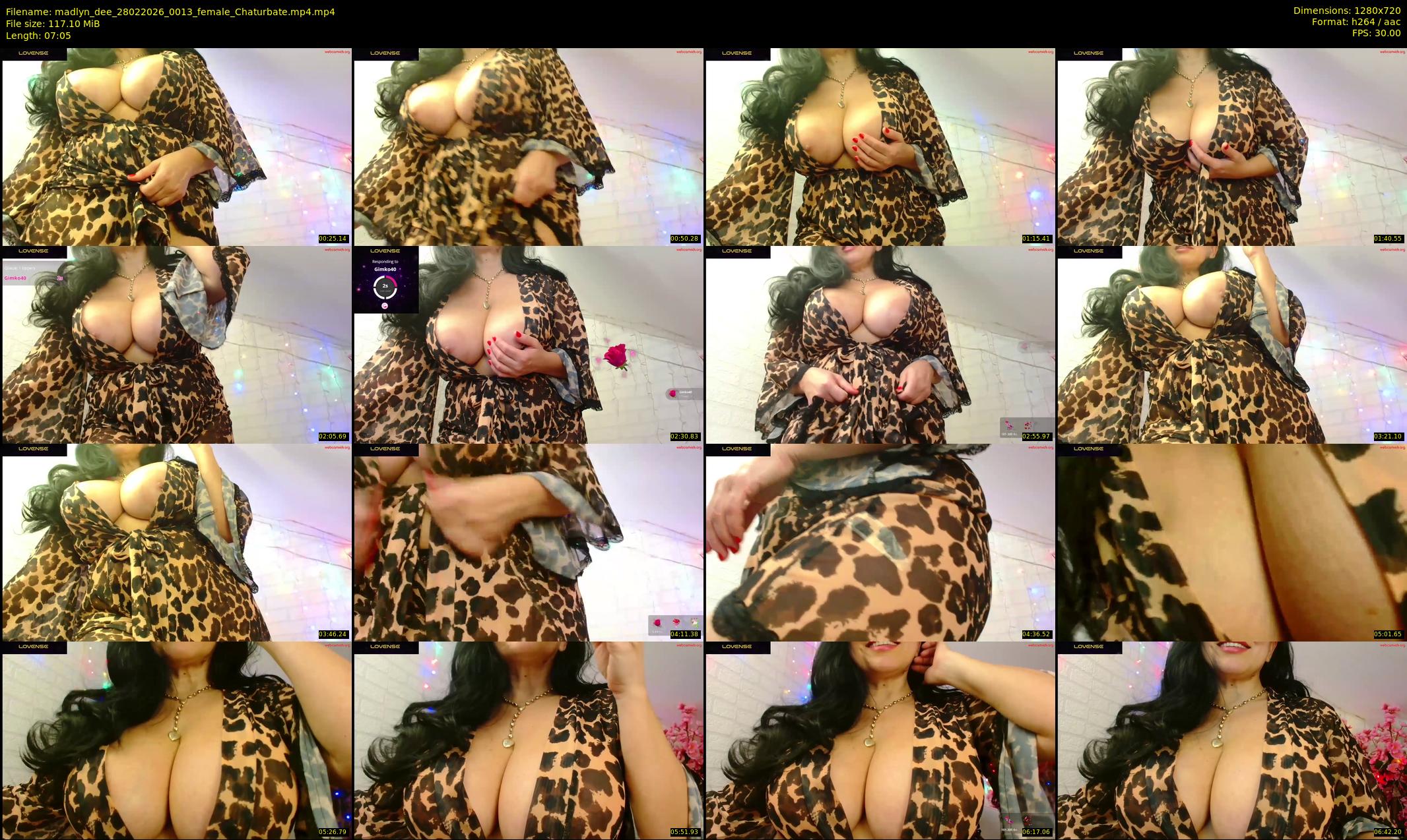 madlyn_dee — 8 minute Chaturbate female cam show recording, 720p, Feb 28, 2026