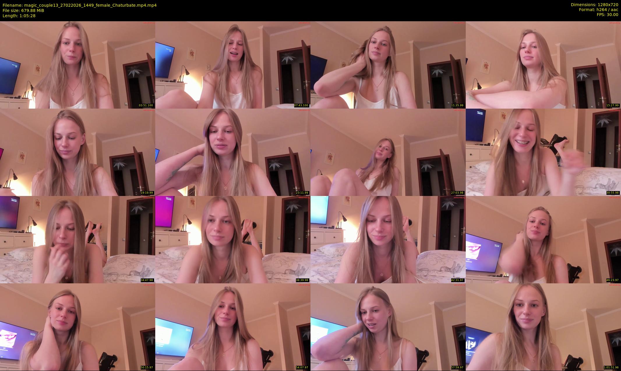 magic_couple13 — 66 minute Chaturbate couple cam show recording, 720p, Feb 27, 2026