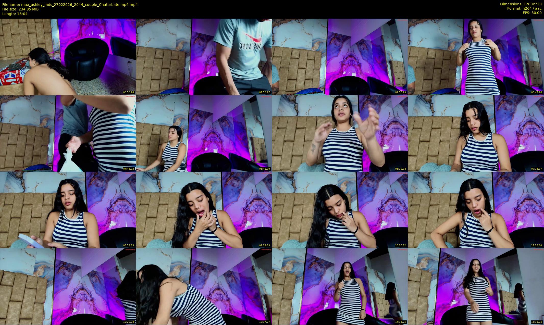 max_ashley_mds — 17 minute Chaturbate couple cam show recording, 720p, Feb 27, 2026