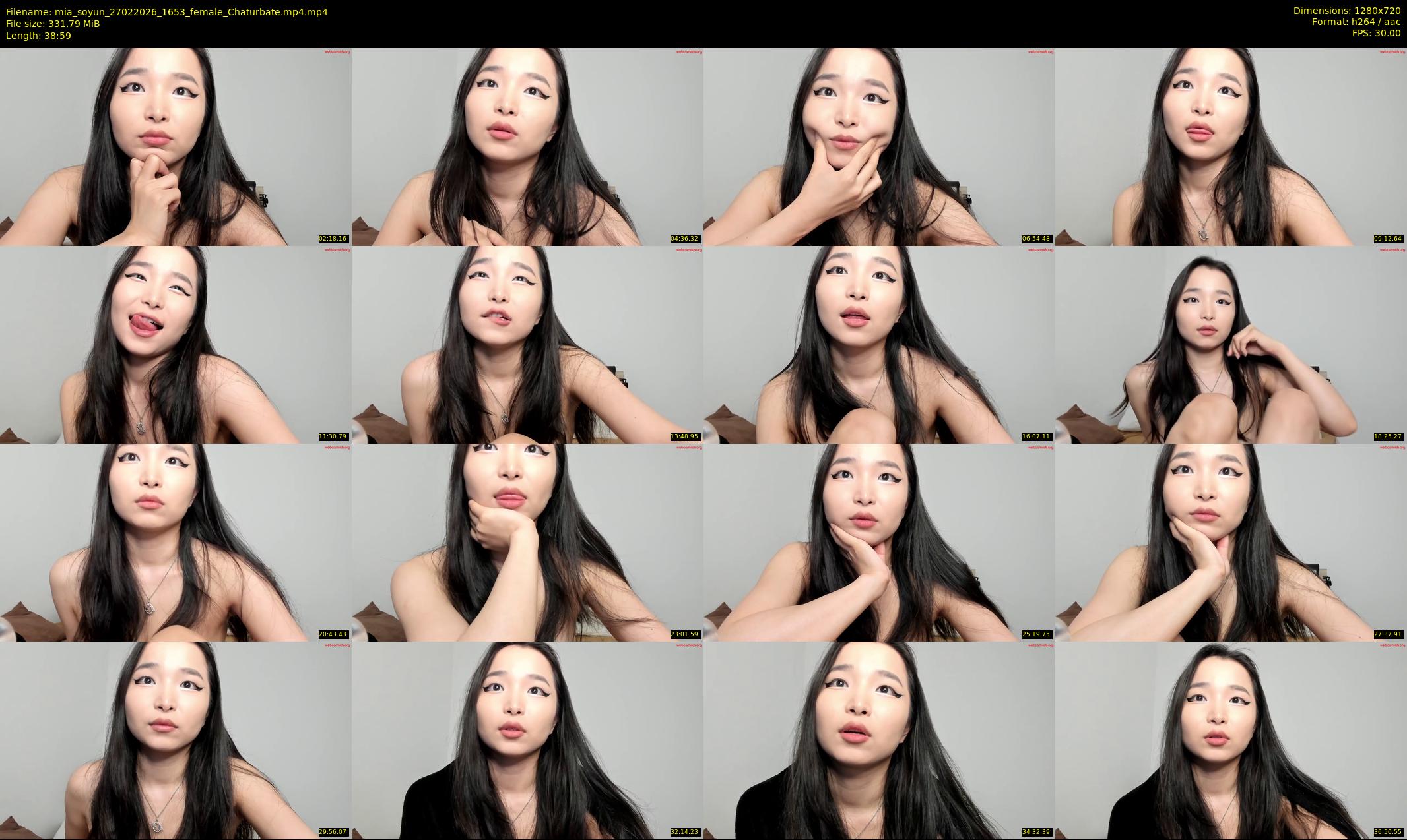 mia_soyun — 39 minute Chaturbate female cam show recording, 720p, Feb 27, 2026