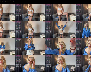 milena_whity — 8 minute Chaturbate female cam show recording, 720p, Feb 27, 2026
