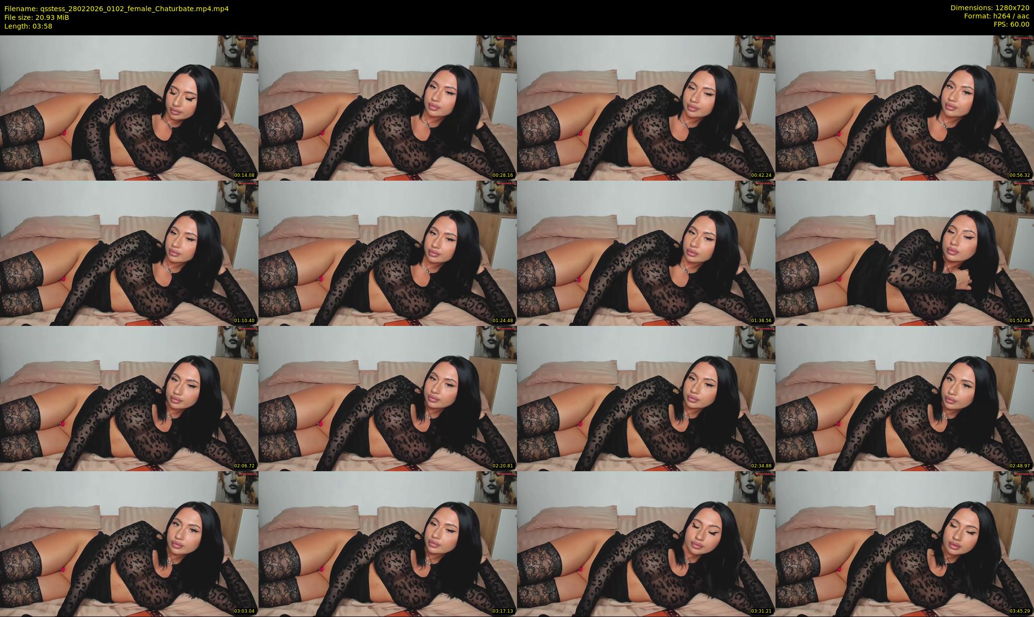 qsstess — 4 minute Chaturbate female cam show recording, 720p, Feb 28, 2026