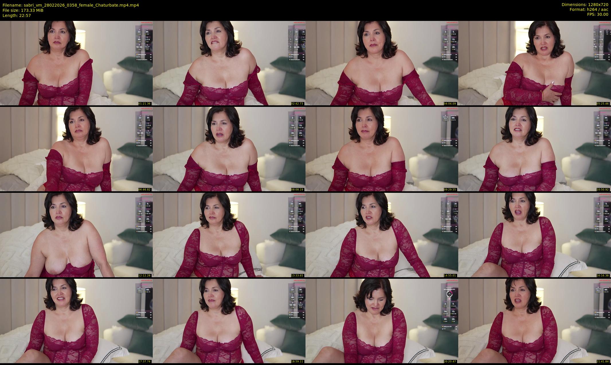sabri_vm — 23 minute Chaturbate female cam show recording, 720p, Feb 28, 2026