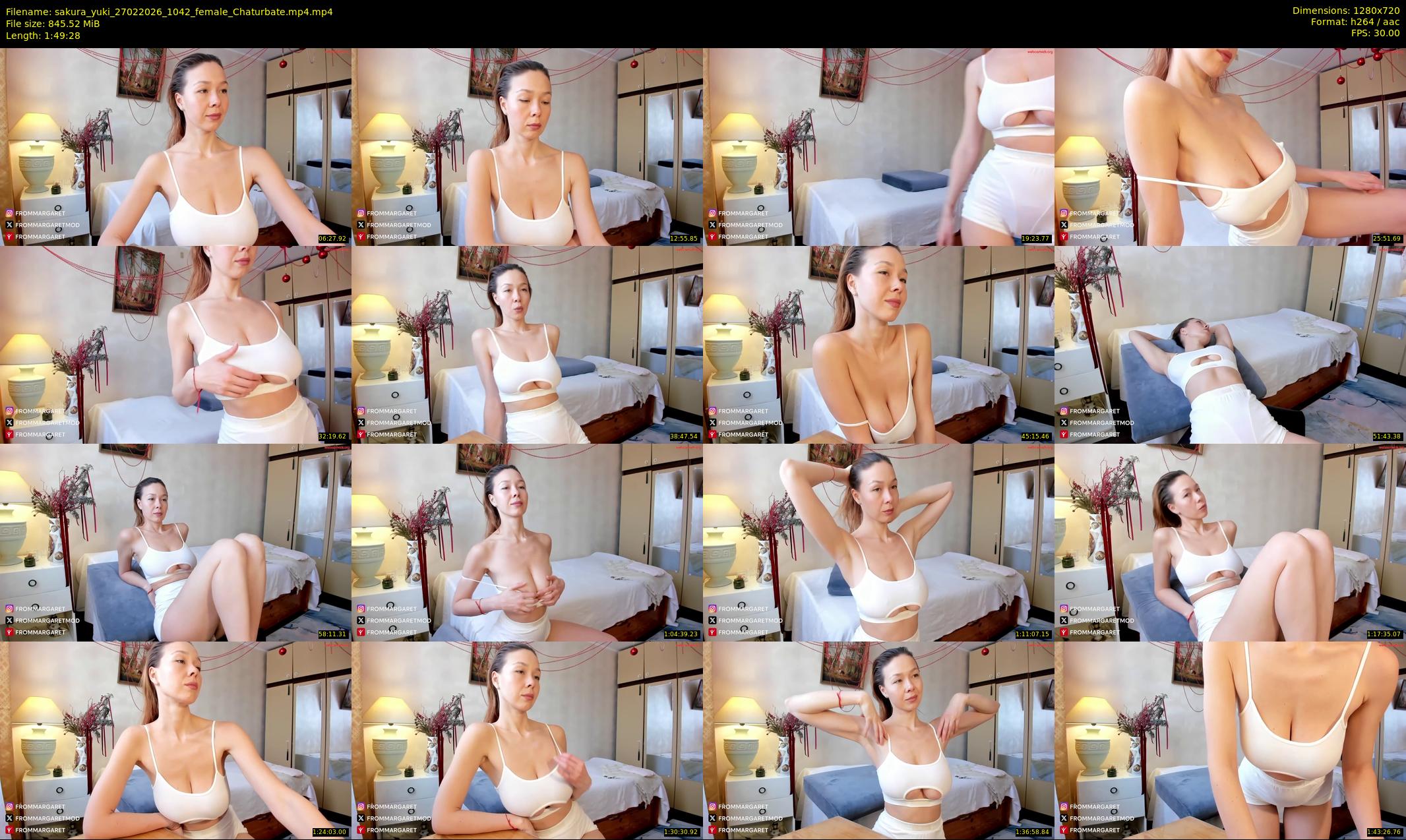 sakura_yuki — 110 minute Chaturbate female cam show recording, 720p, Feb 27, 2026