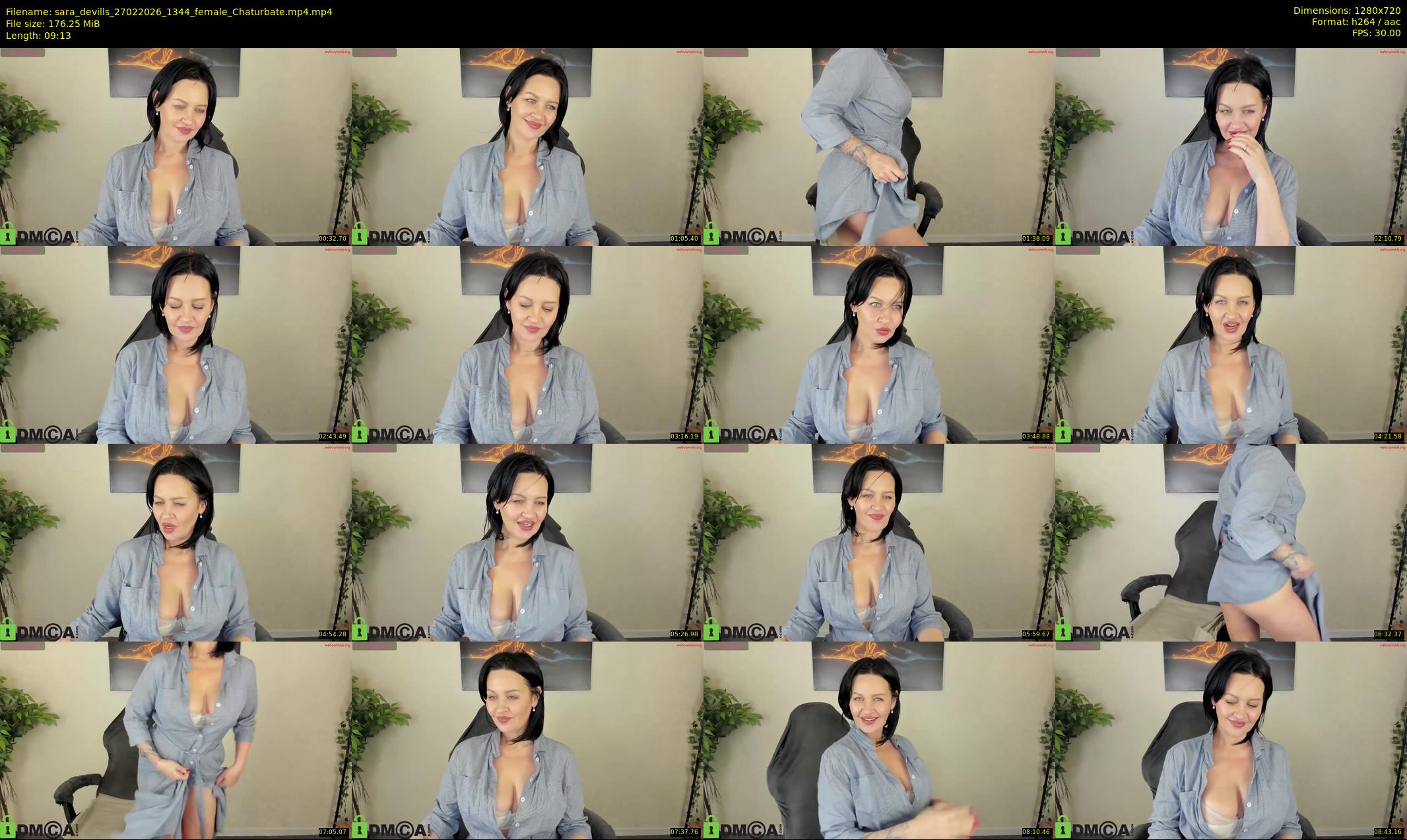 sara_devills — 10 minute Chaturbate female cam show recording, 720p, Feb 27, 2026