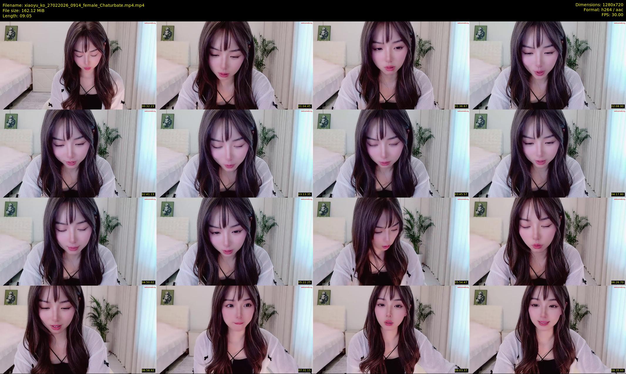 xiaoyu_ko — 10 minute Chaturbate female cam show recording, 720p, Feb 27, 2026