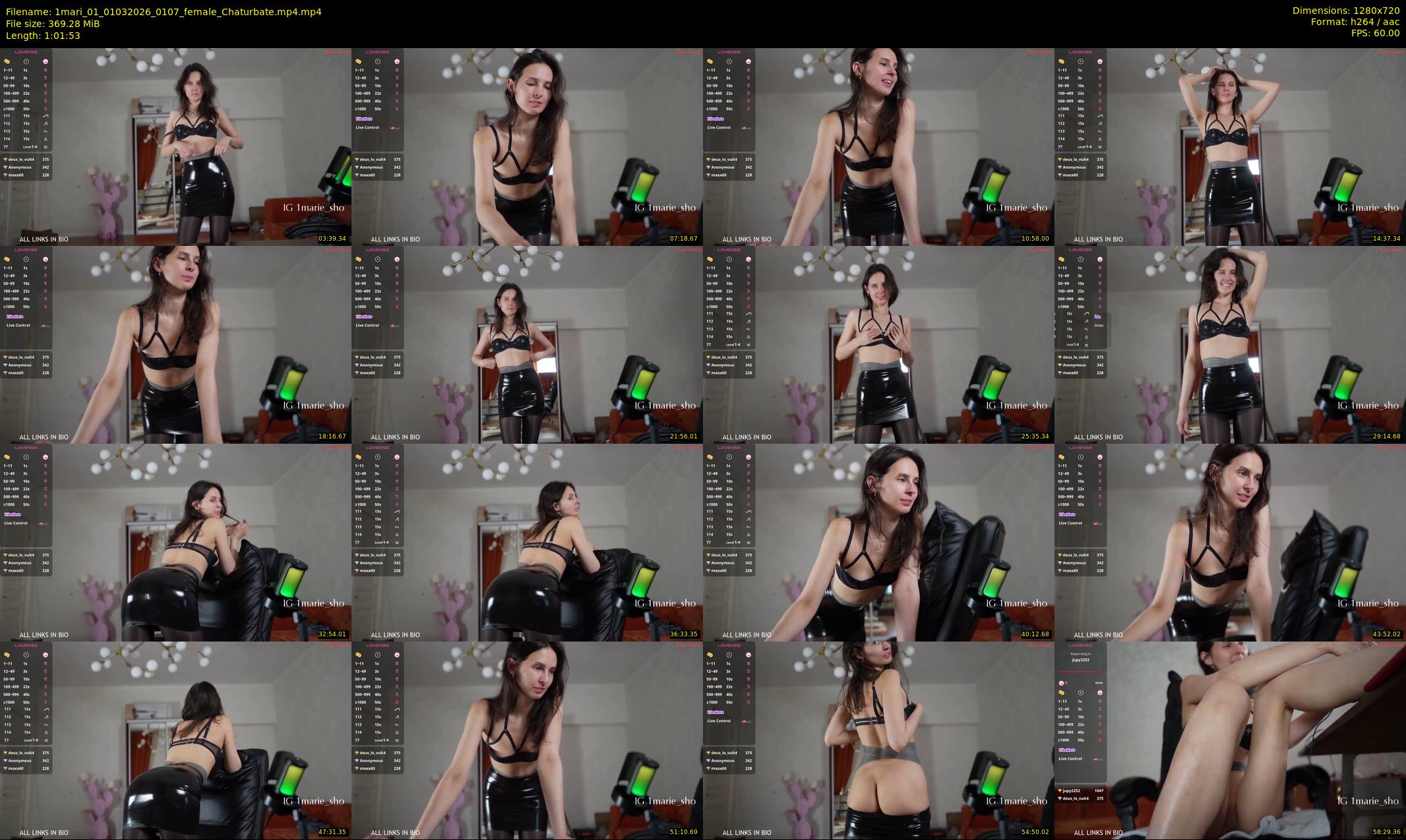 1mari_01 — 62 minute Chaturbate female cam show recording, 720p, Mar 1, 2026
