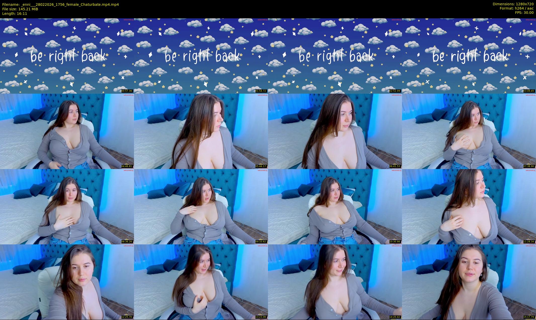 _enni__ — 17 minute Chaturbate female cam show recording, 720p, Feb 28, 2026
