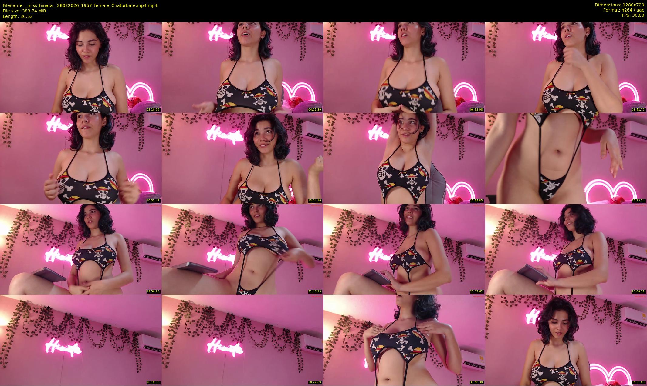_miss_hinata_ — 37 minute Chaturbate female cam show recording, 720p, Feb 28, 2026
