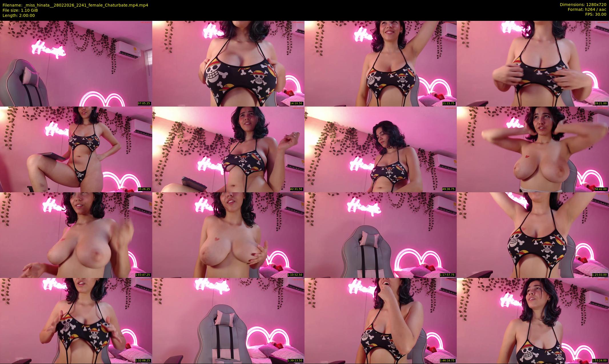 _miss_hinata_ — 120 minute Chaturbate female cam show recording, 720p, Feb 28, 2026