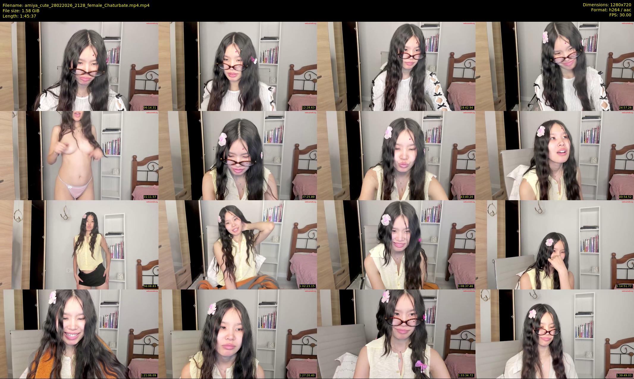 amiya_cute — 106 minute Chaturbate female cam show recording, 720p, Feb 28, 2026