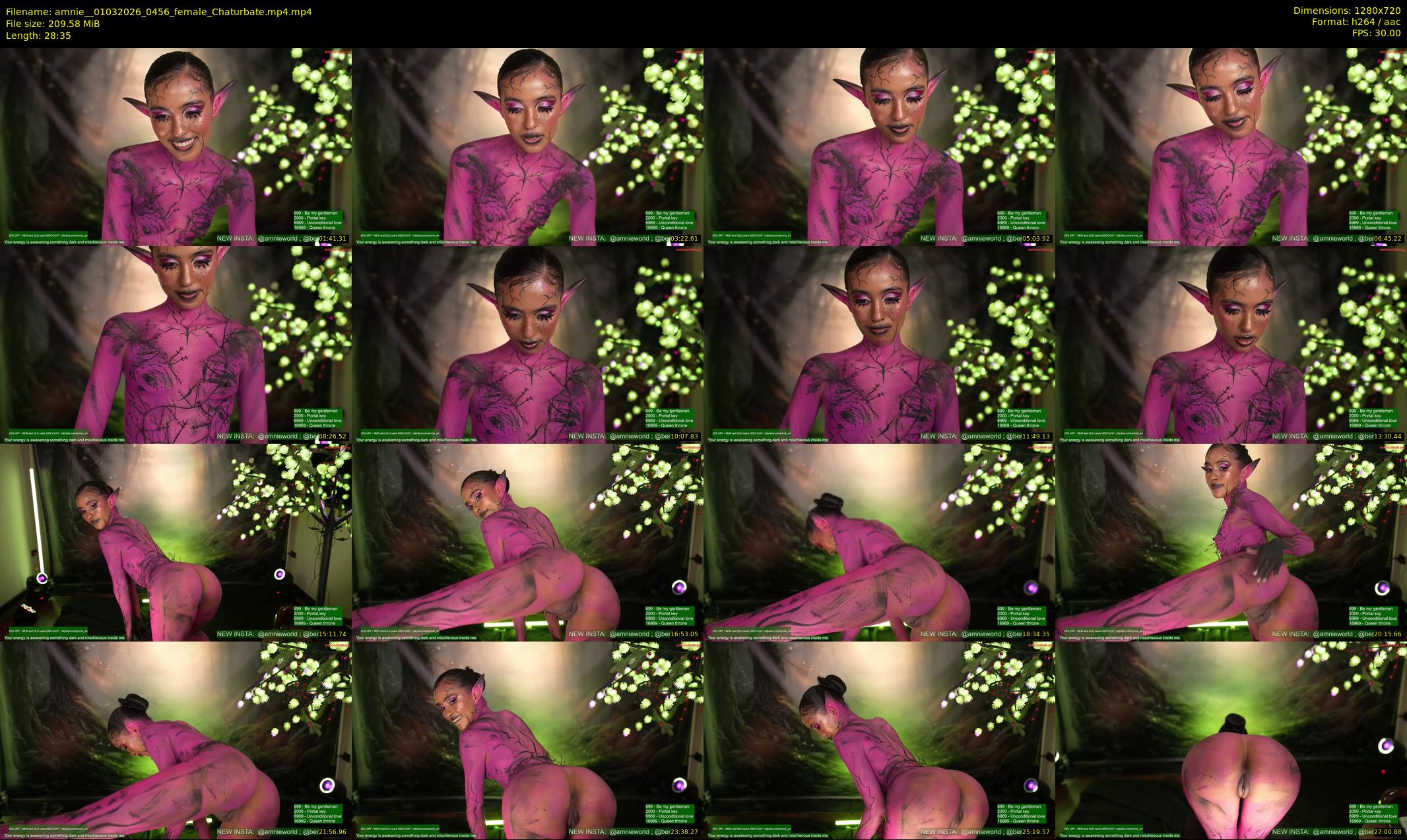 amnie_ — 29 minute Chaturbate female cam show recording, 720p, Mar 1, 2026