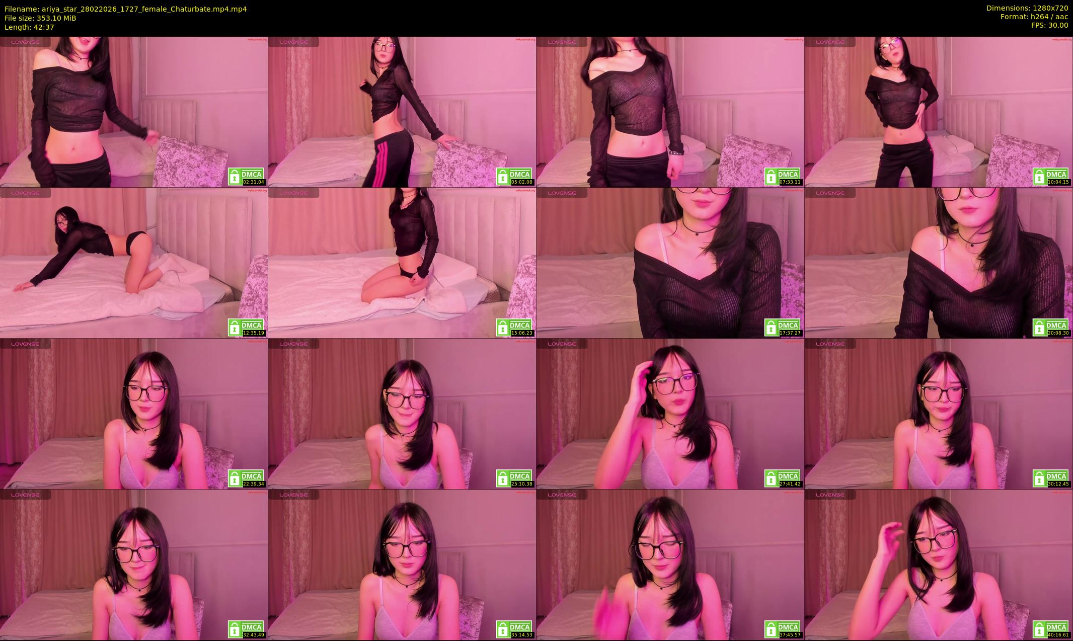 ariya_star — 43 minute Chaturbate female cam show recording, 720p, Feb 28, 2026