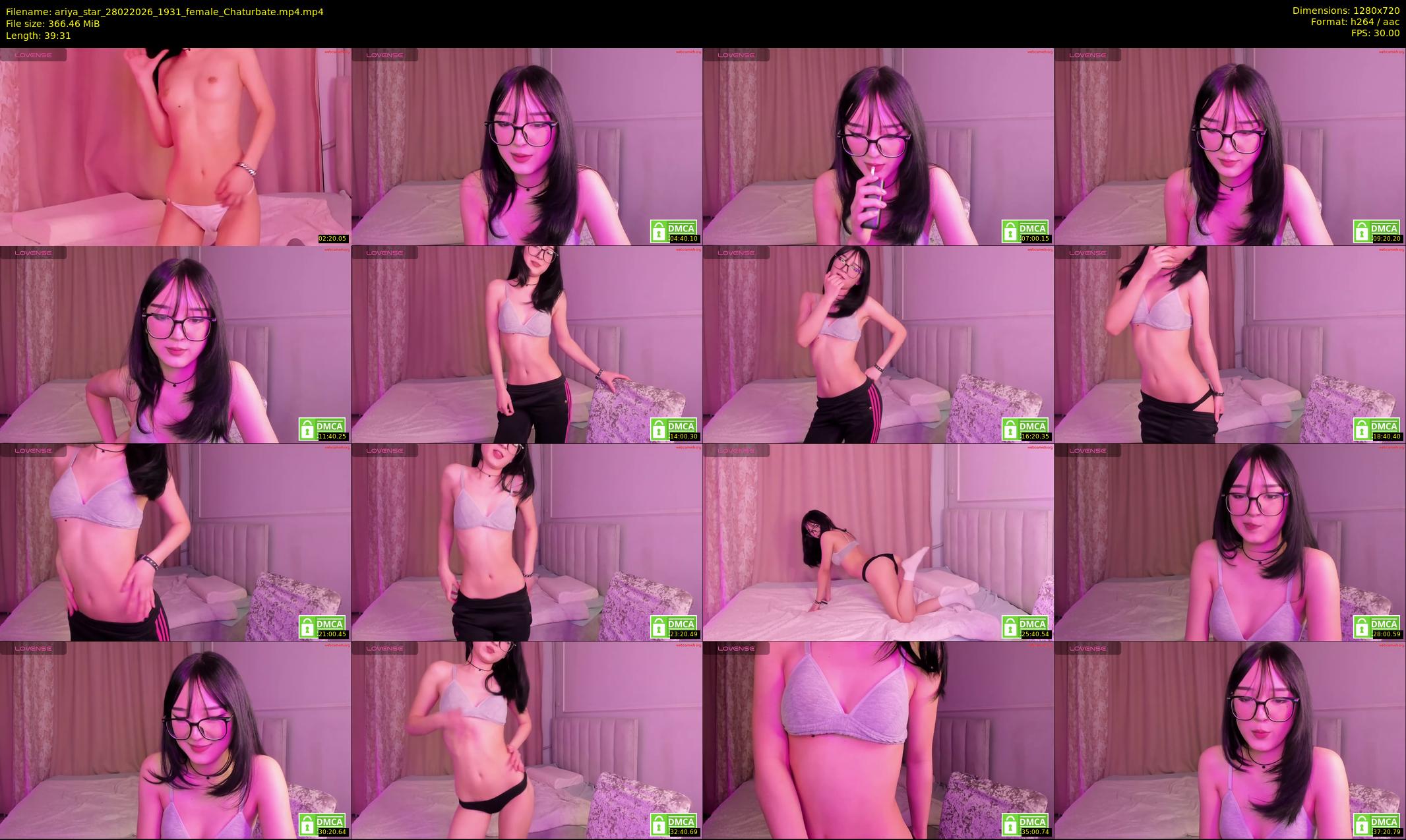ariya_star — 40 minute Chaturbate female cam show recording, 720p, Feb 28, 2026