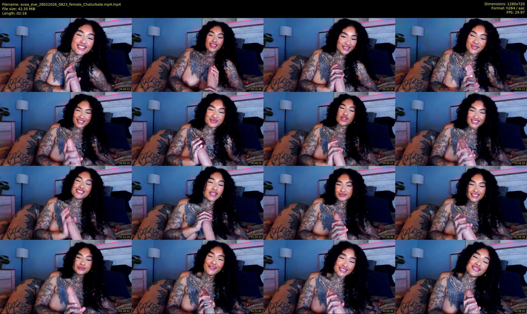 avaa_eve — 3 minute Chaturbate female cam show recording, 720p, Feb 28, 2026