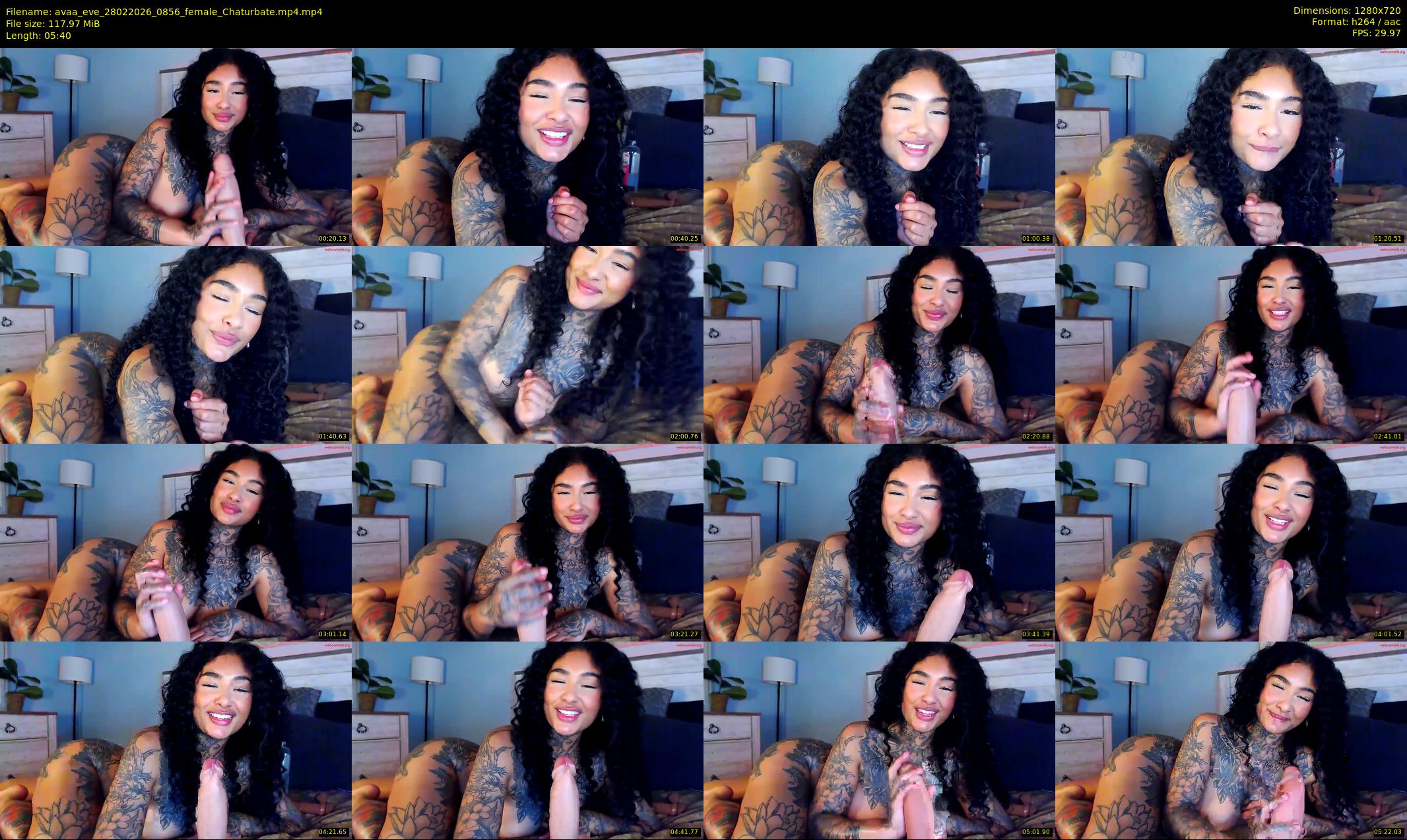avaa_eve — 6 minute Chaturbate female cam show recording, 720p, Feb 28, 2026