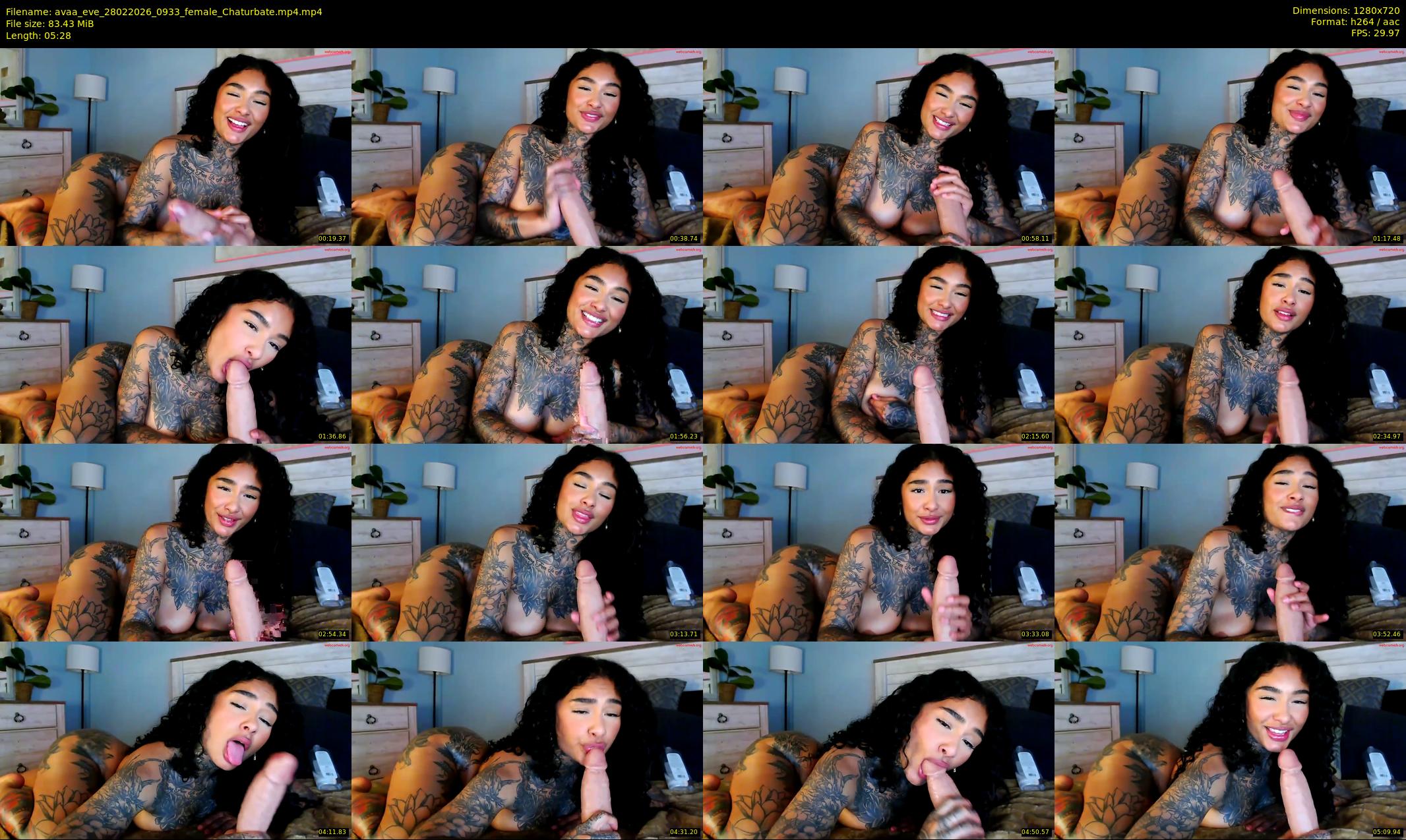 avaa_eve — 6 minute Chaturbate female cam show recording, 720p, Feb 28, 2026