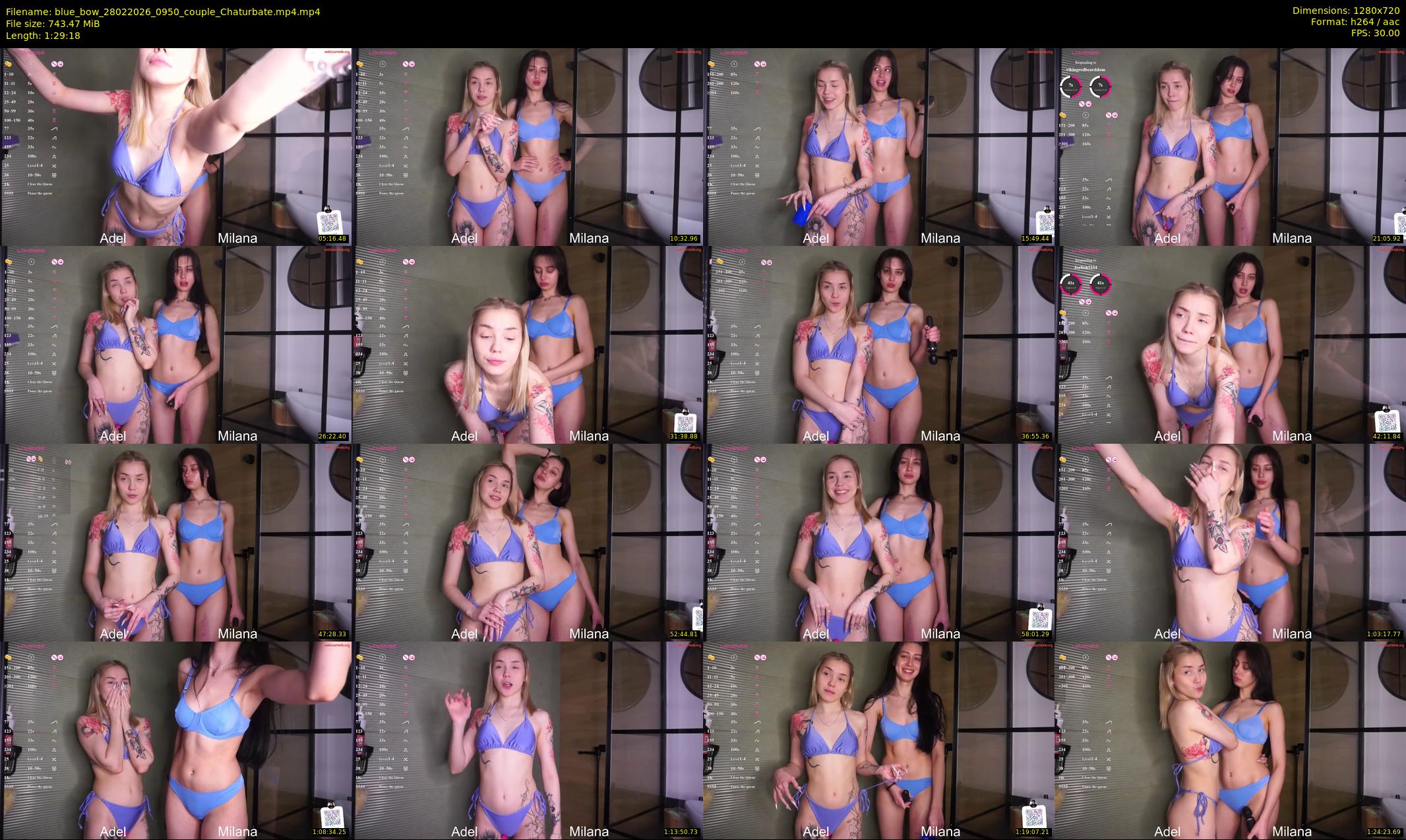 blue_bow — 90 minute Chaturbate female cam show recording, 720p, Feb 28, 2026