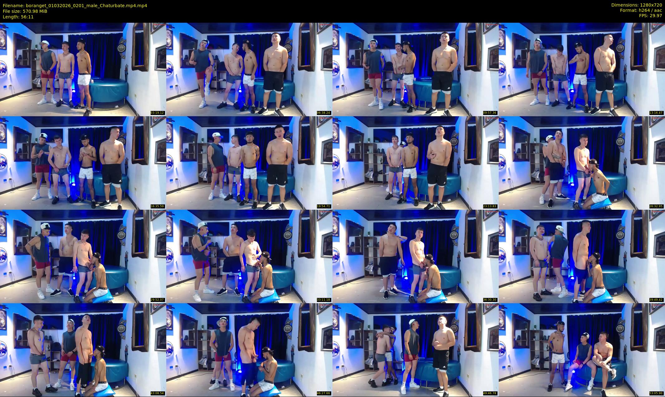 boranget — 57 minute Chaturbate male cam show recording, 720p, Mar 1, 2026