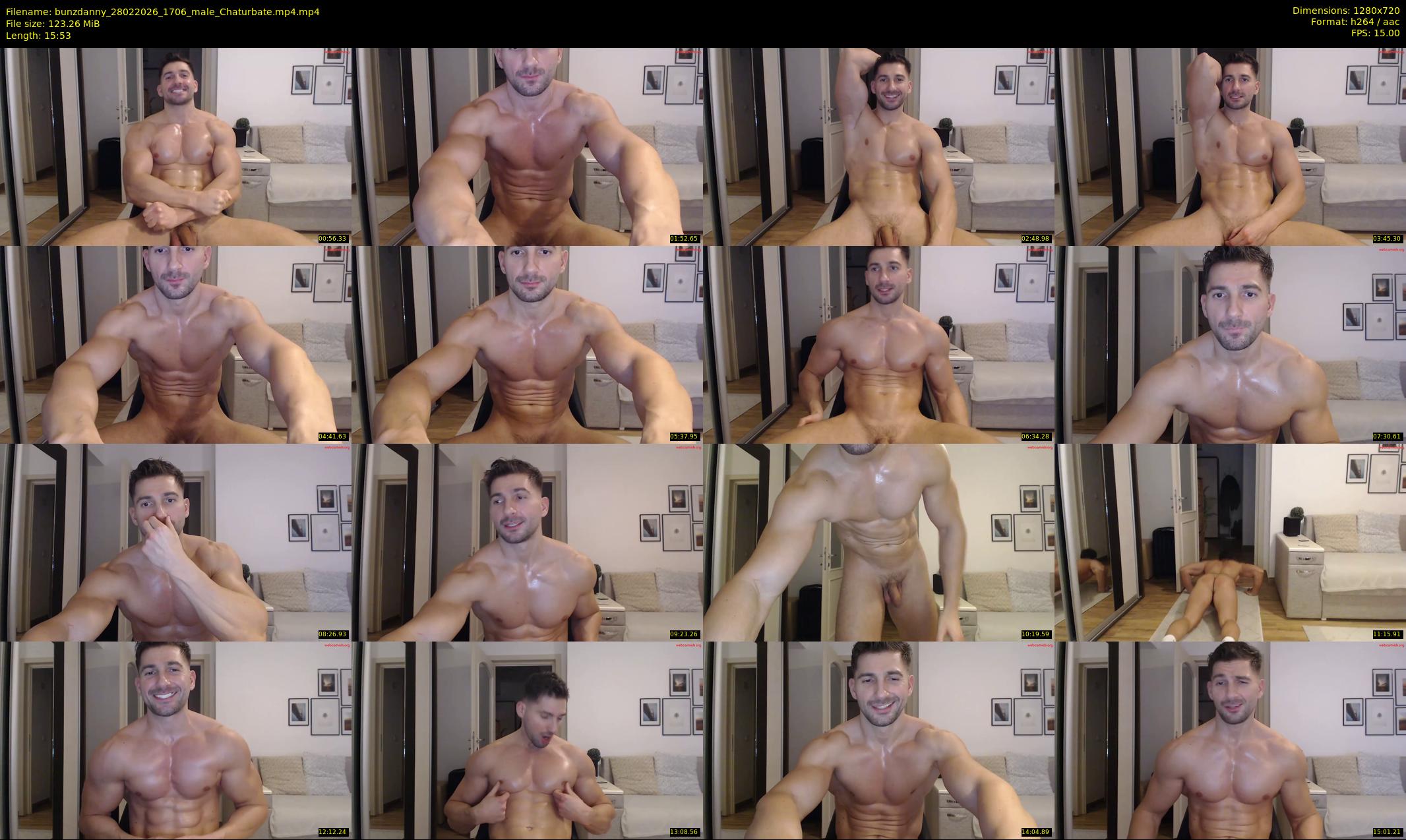 bunzdanny — 16 minute Chaturbate male cam show recording, 720p, Feb 28, 2026