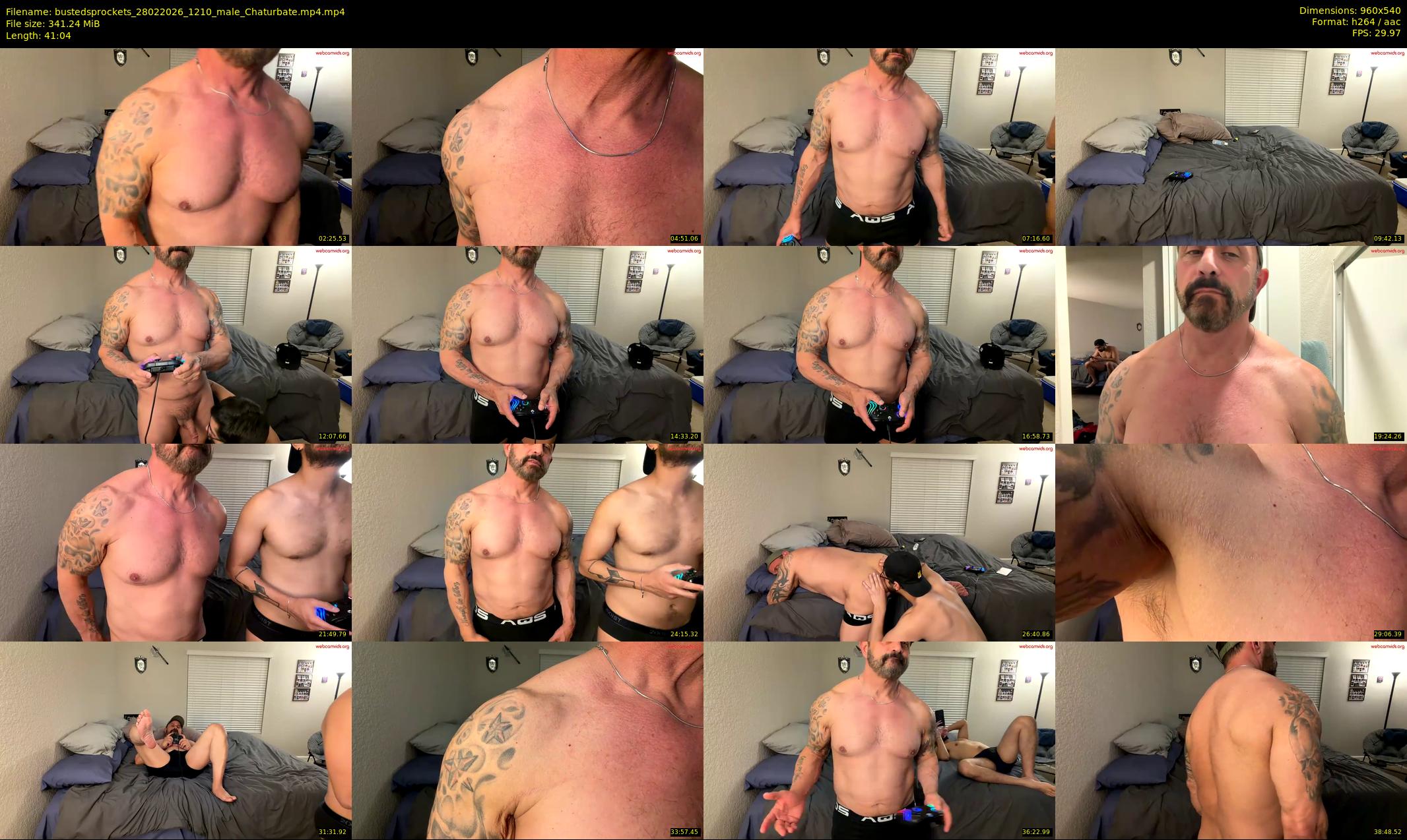 bustedsprockets — 42 minute Chaturbate male cam show recording, 480p, Feb 28, 2026