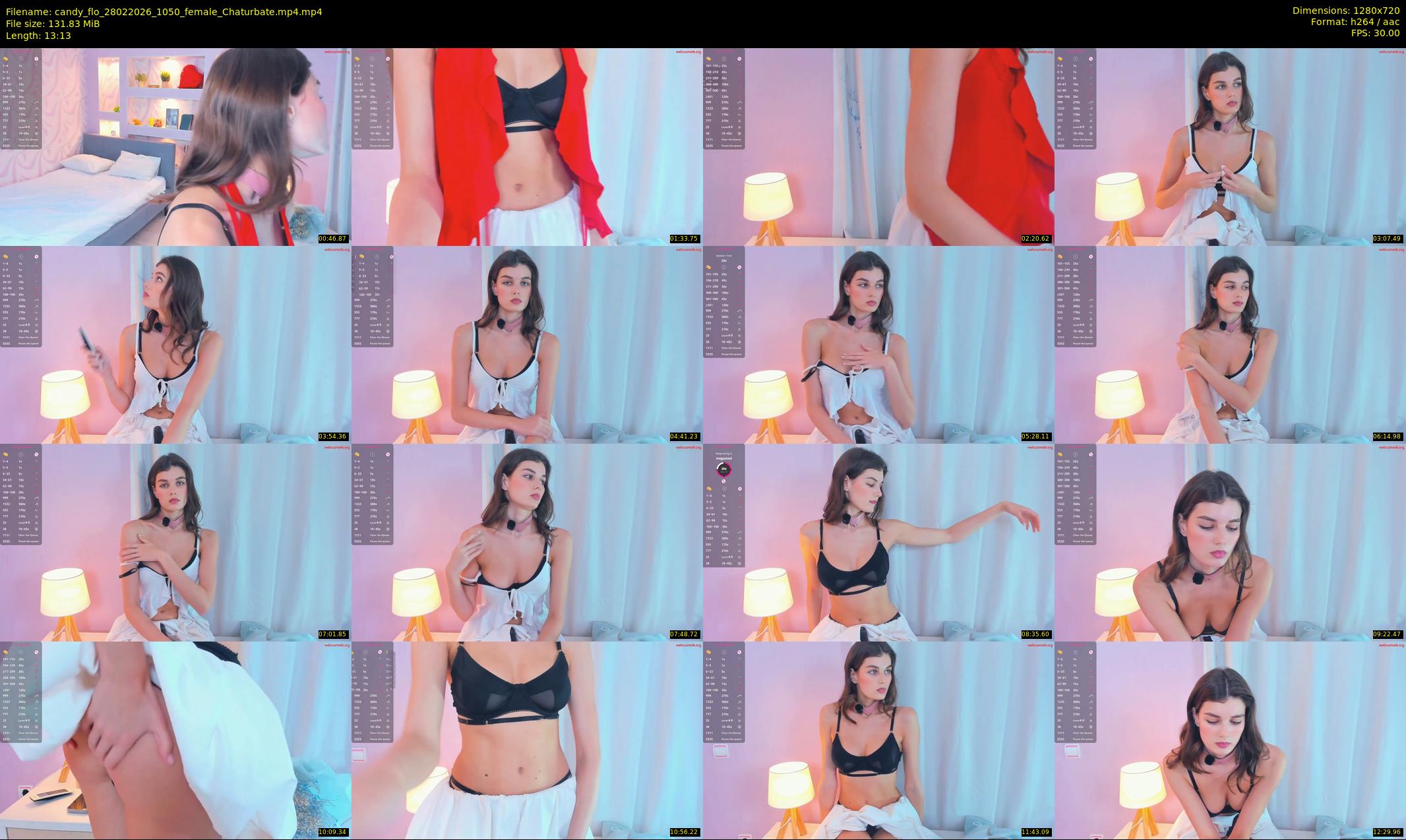 candy_flo — 14 minute Chaturbate female cam show recording, 720p, Feb 28, 2026