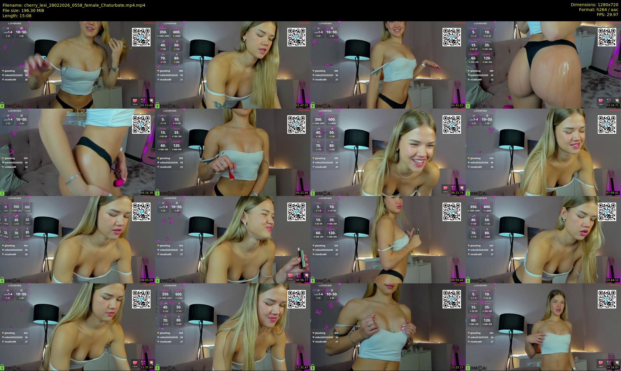 cherry_lexi — 16 minute Chaturbate female cam show recording, 720p, Feb 28, 2026