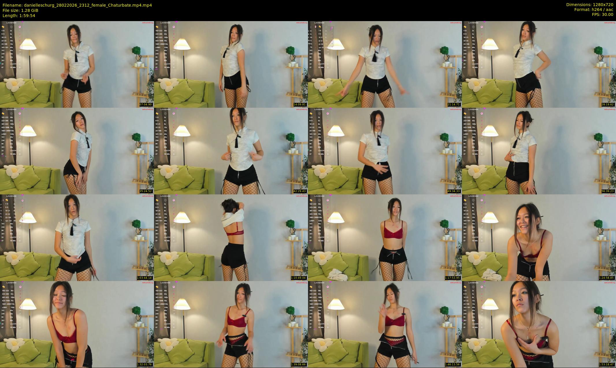 danielleschurg — 120 minute Chaturbate female cam show recording, 720p, Feb 28, 2026
