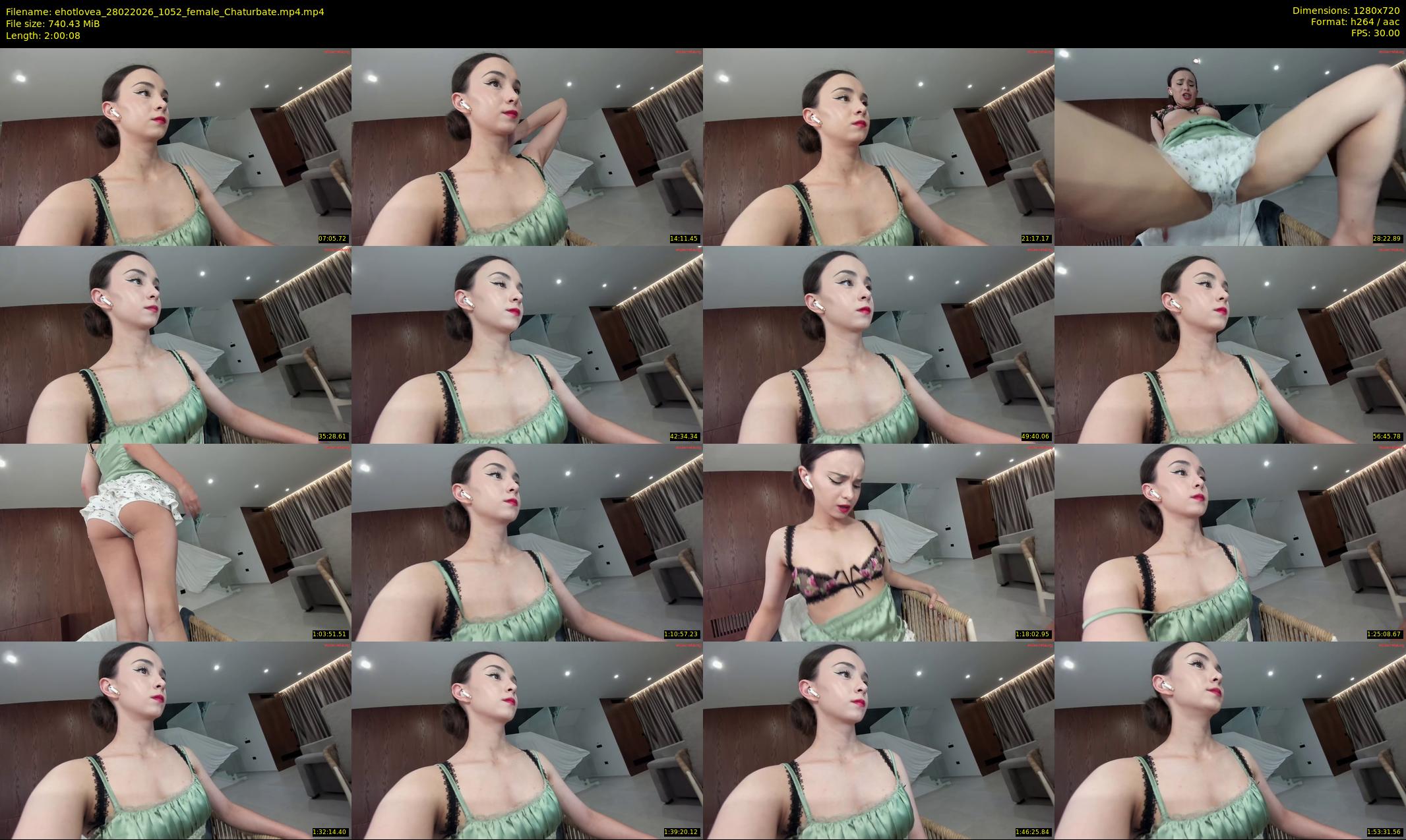 ehotlovea — 121 minute Chaturbate female cam show recording, 720p, Feb 28, 2026