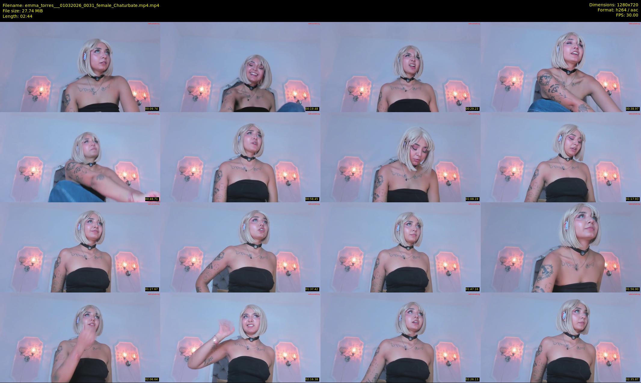 emma_torres__ — 3 minute Chaturbate female cam show recording, 720p, Mar 1, 2026
