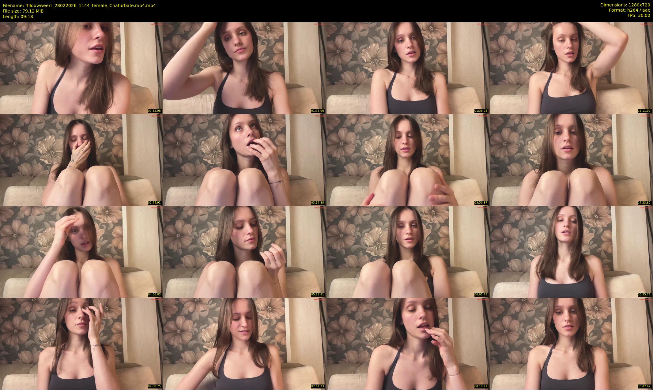 fflloowweerr — 10 minute Chaturbate couple cam show recording, 720p, Feb 28, 2026