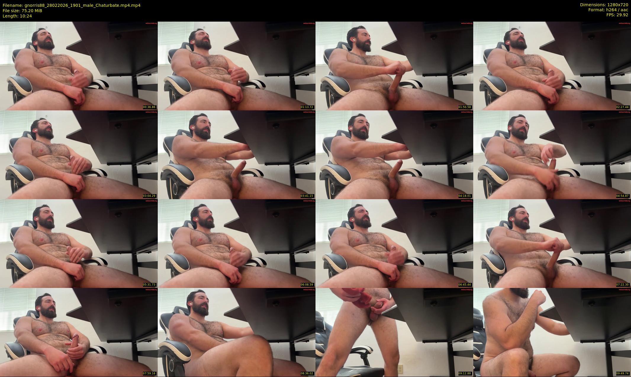 gnorris88 — 11 minute Chaturbate male cam show recording, 720p, Feb 28, 2026