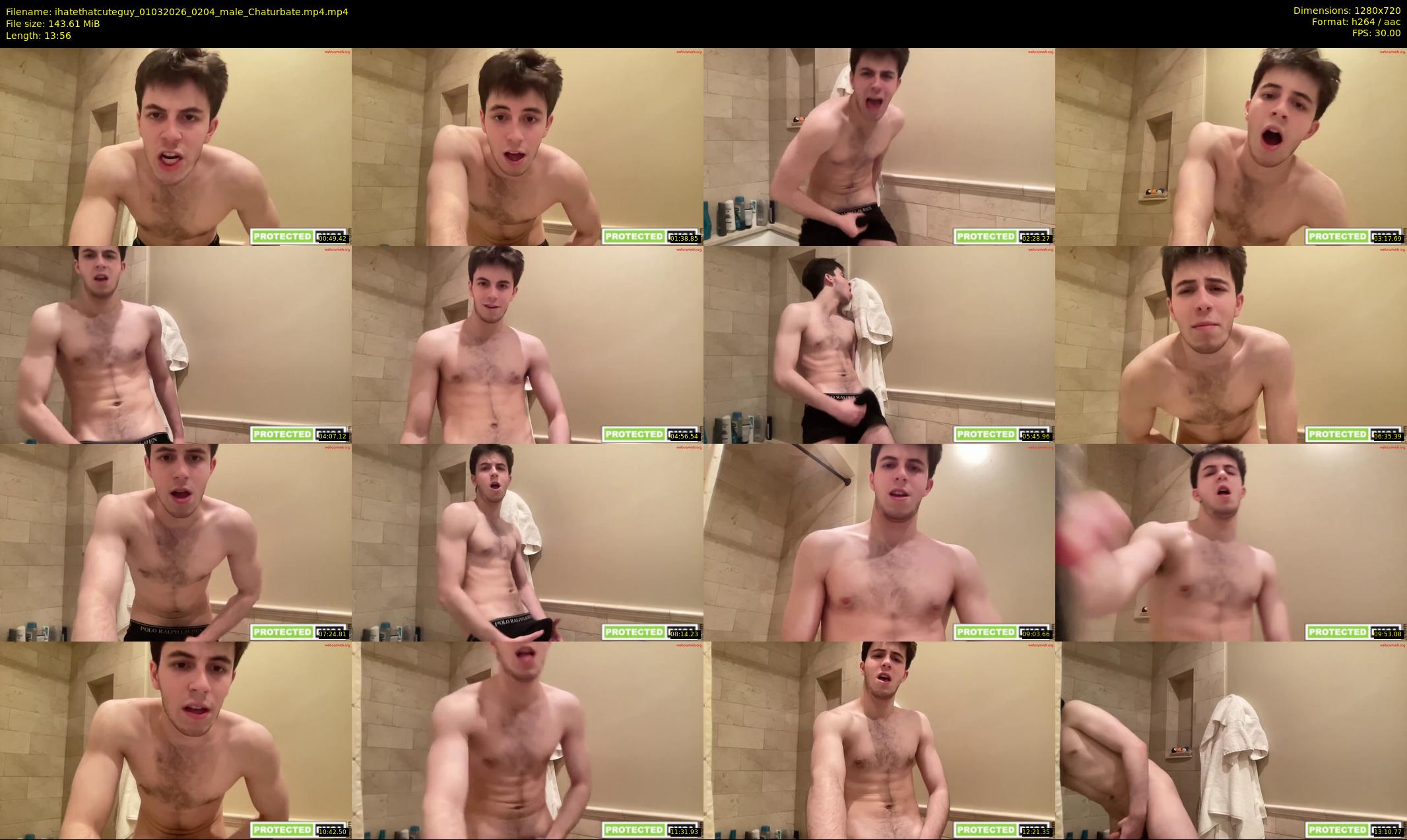 ihatethatcuteguy — 14 minute Chaturbate male cam show recording, 720p, Mar 1, 2026