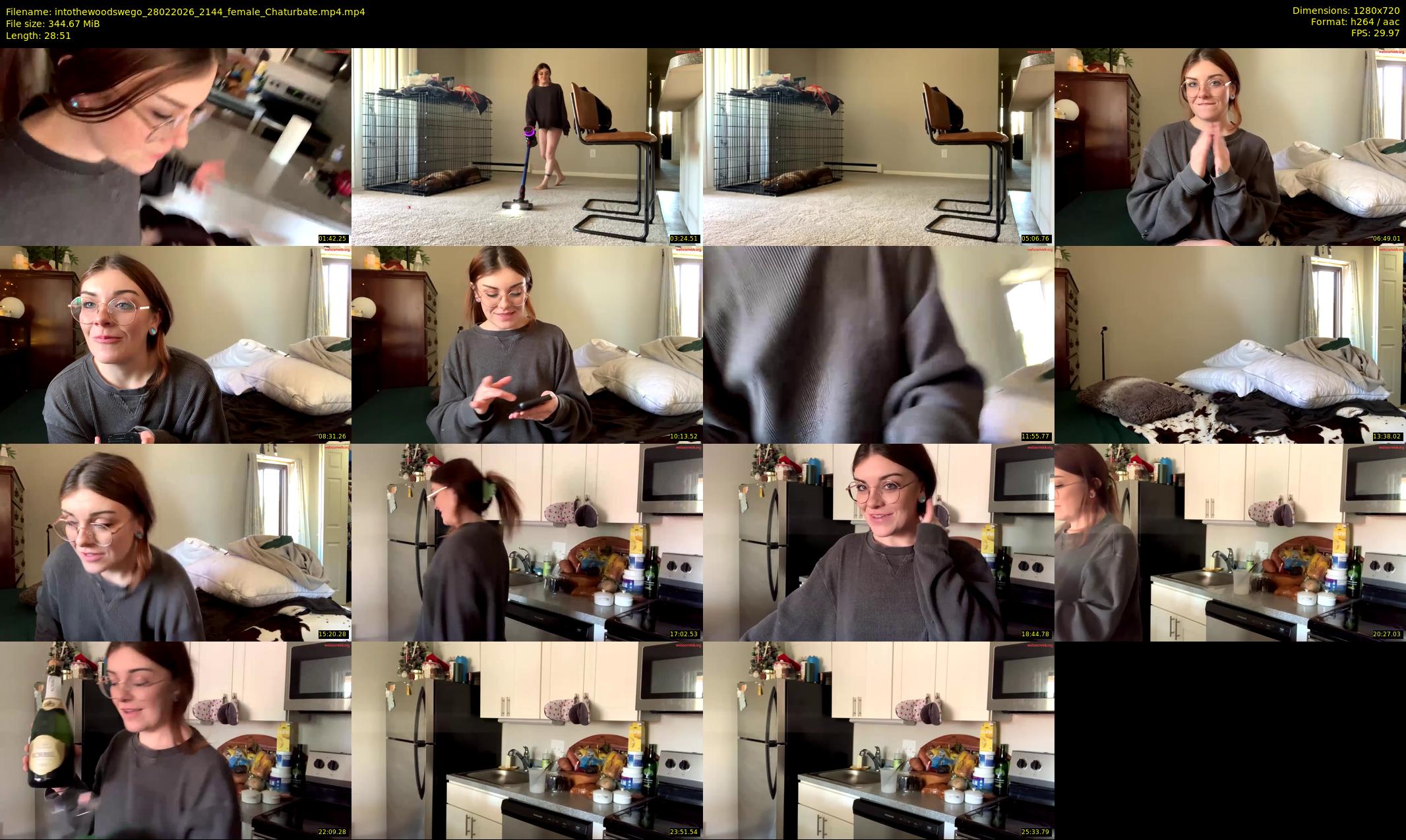 intothewoodswego — 29 minute Chaturbate female cam show recording, 720p, Feb 28, 2026