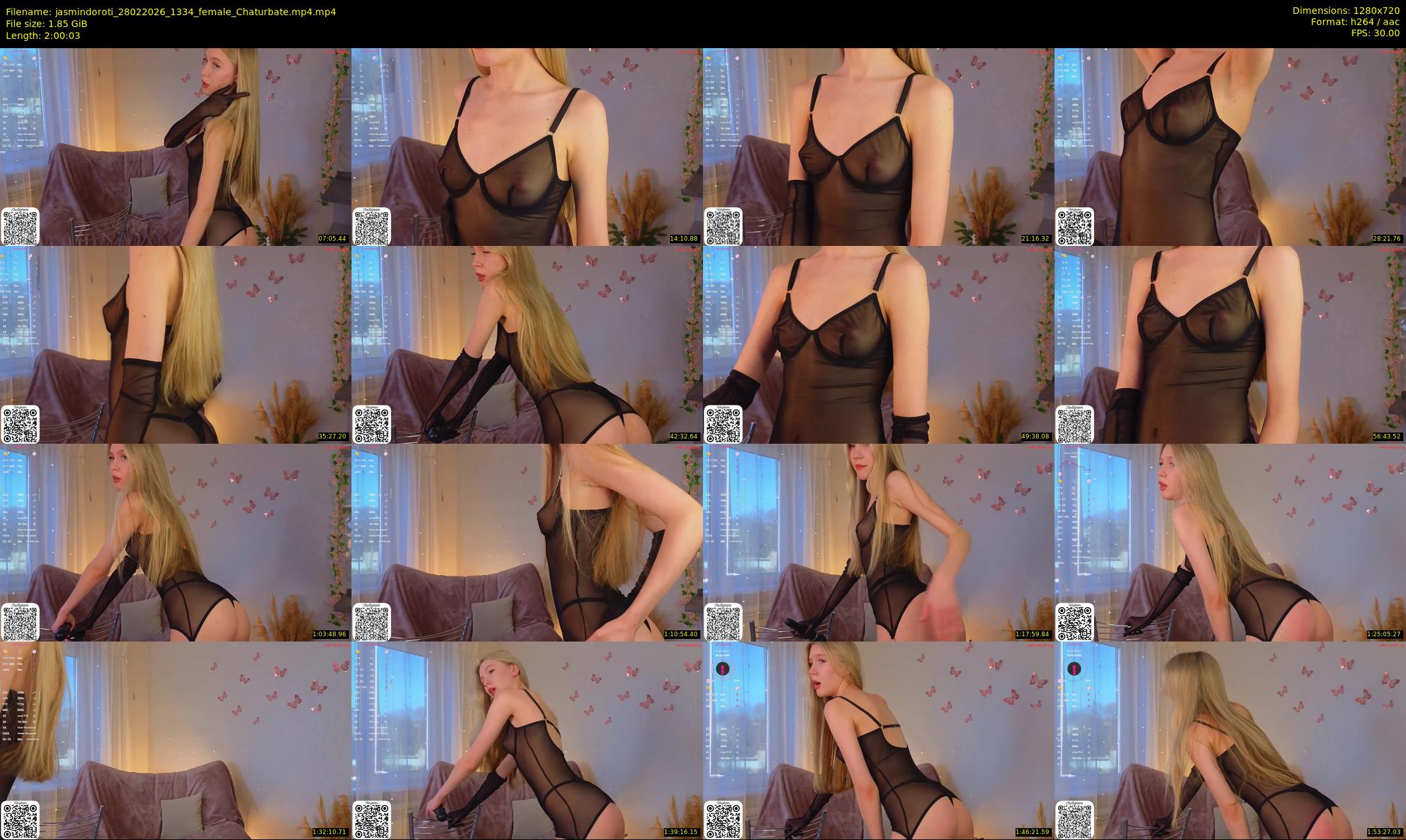 jasmindoroti — 121 minute Chaturbate female cam show recording, 720p, Feb 28, 2026