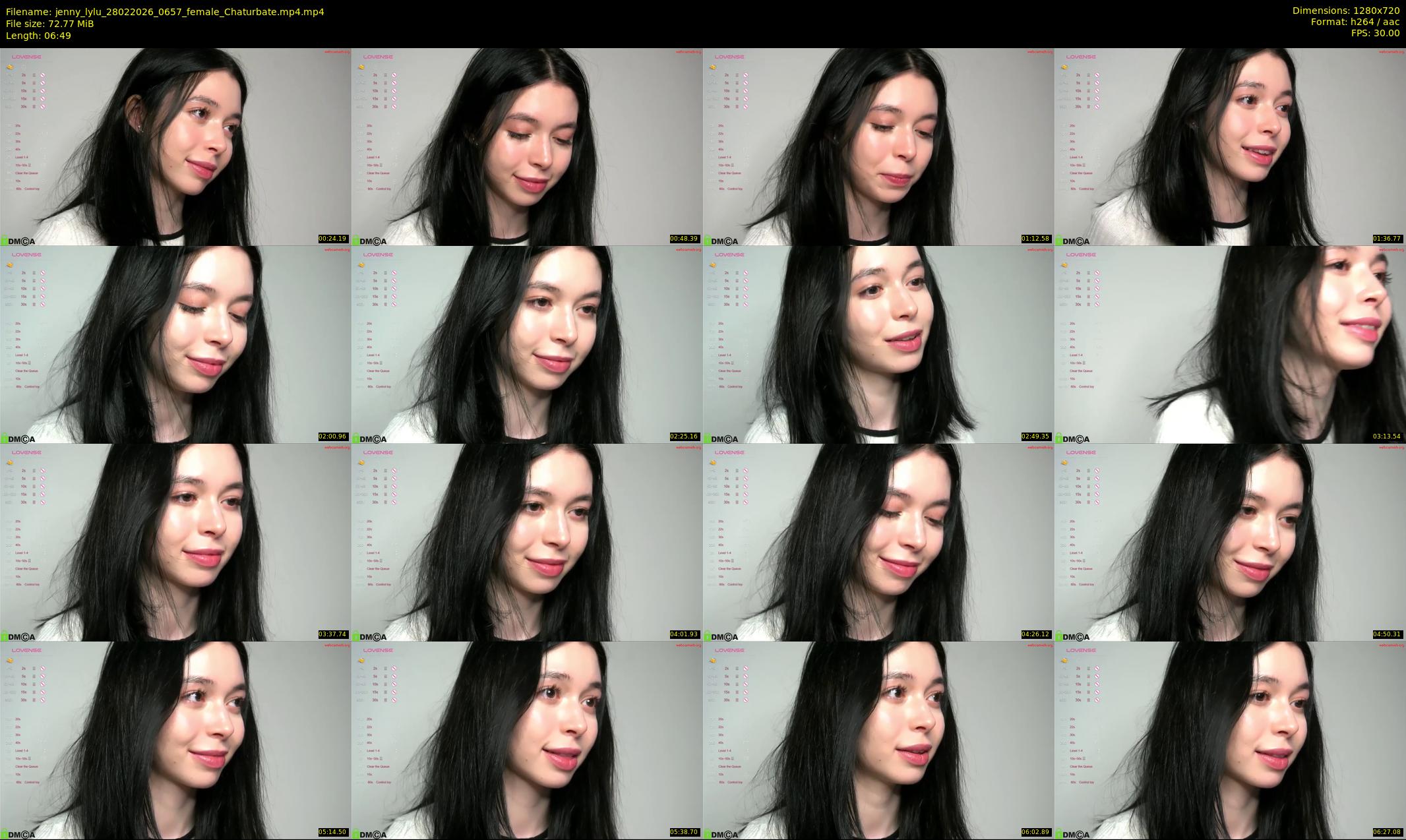 jenny_lylu — 7 minute Chaturbate female cam show recording, 720p, Feb 28, 2026