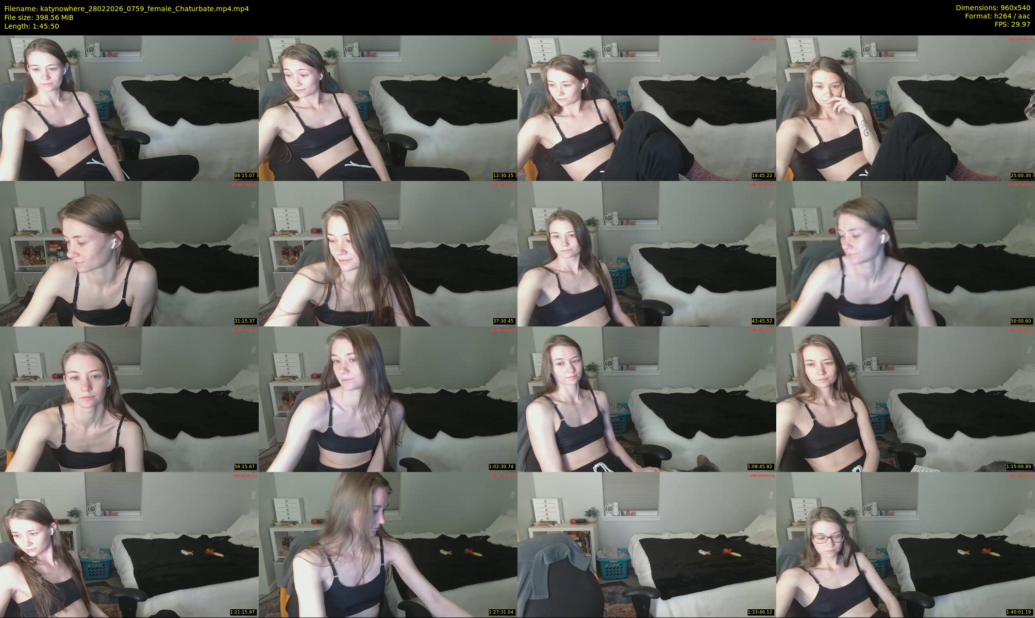 katynowhere — 106 minute Chaturbate female cam show recording, 480p, Feb 28, 2026